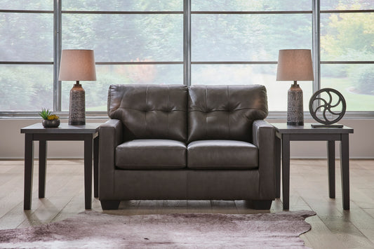 Belziani Leather Loveseat *Discontinued*