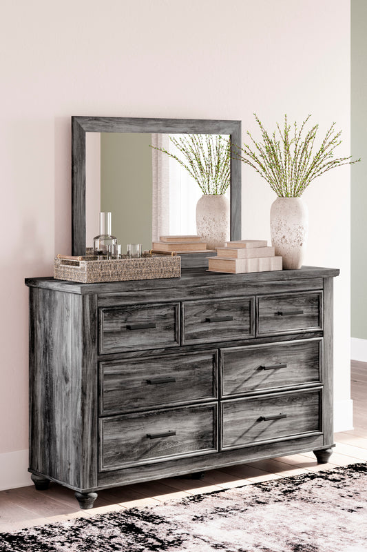 Thyven Gray Dresser & Mirror *Discontinued*