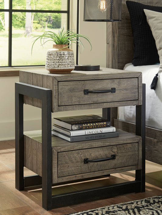Brennagan 2 Drawer Nightstand *Disco.*