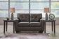 Belziani Leather Loveseat *Discontinued*
