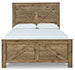 Shurlee Queen Crossbuck Panel Bed*Discontinued*