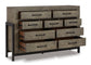 Brennagan 9 Drawer Dresser & Mirror *Discontinued*