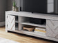 Cayboni LG TV Stand w/Fireplace Option