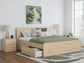 Onita King Panel Platform Bed with Storage