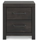 Hollivern Twin Panel Bed with Mirrored Dresser and Nightstand
