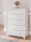 Kozlani Five Drawer Chest