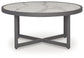 Ocean Beach Round Cocktail Table