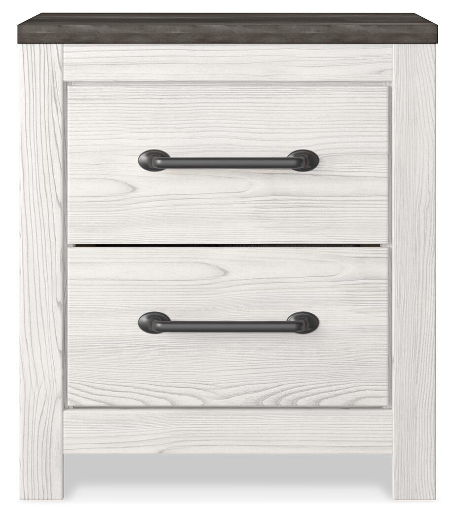 Gerridan Queen Panel Bed, Dresser, Mirror, Chest and Nightstand
