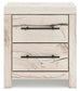 Lawroy King Panel Storage Bed, Dresser, Mirror and Nightstand