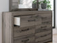Urbanoore Full Panel Storage Bed, Dresser and Mirror