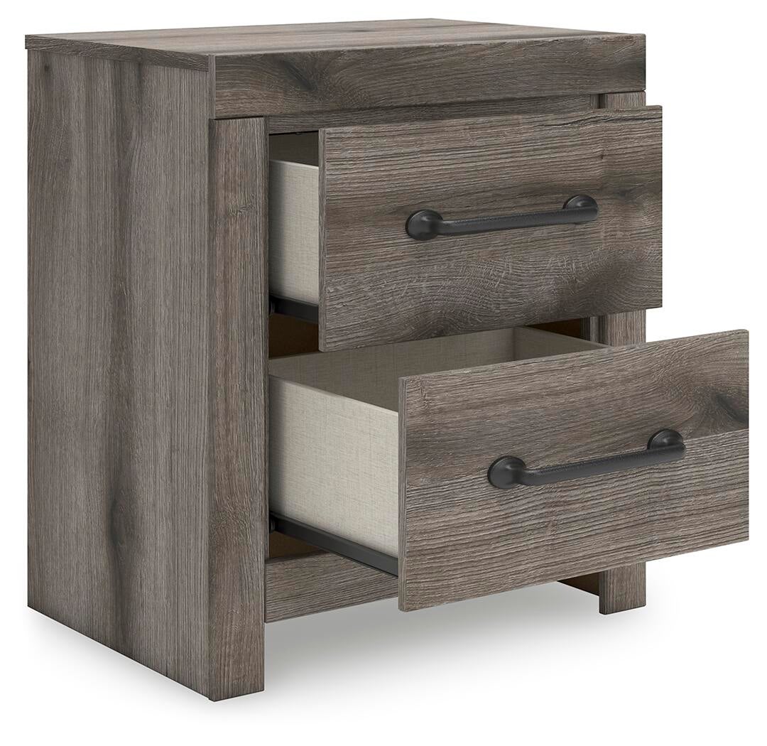 Urbanoore Full Panel Bed, Dresser, Mirror, Chest and Nightstand