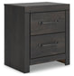 Delmorta Twin Panel Bed with Storage, Dresser, Mirror, Chest and Nightstand
