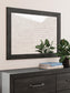 Delmorta Full Panel Bed with Storage, Dresser, Mirror, Chest and Nightstand