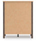 Cadmori Twin Upholstered Panel Platform Bed, Dresser, Mirror, Chest and Nightstand