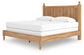 Aleaport King Panel Bed with Mirrored Dresser