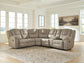 Pearce-Pike 3-Piece Reclining Sectional with Console