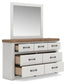Savonport King Panel Bed, Dresser and Mirror