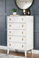 Aprilyn Queen Bookcase Headboard with Dresser, Chest and Nightstand